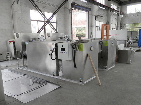 餐廳廚房戶外大型智能型油水分離器一體化合同