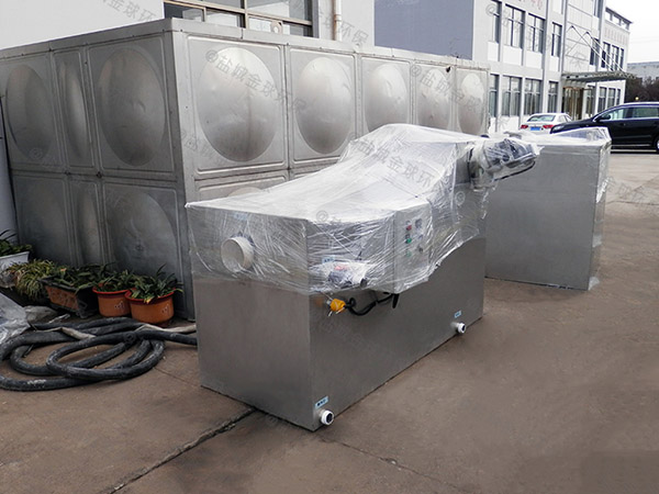 廚房用地下室中小型智能型油水分離隔油器施工圖