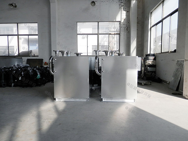 廚房用室外大型半自動油水分離凈化器適用行業