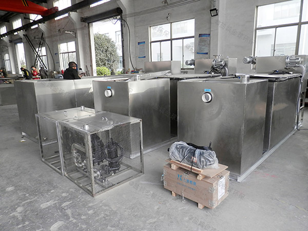 食堂用戶外大型自動刮油油水分離器提升設備行業標準
