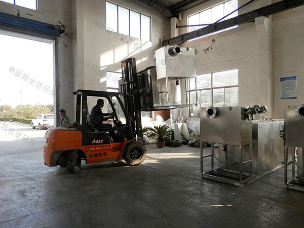 火鍋專用室外智能油水分離器隔渣池施工圖