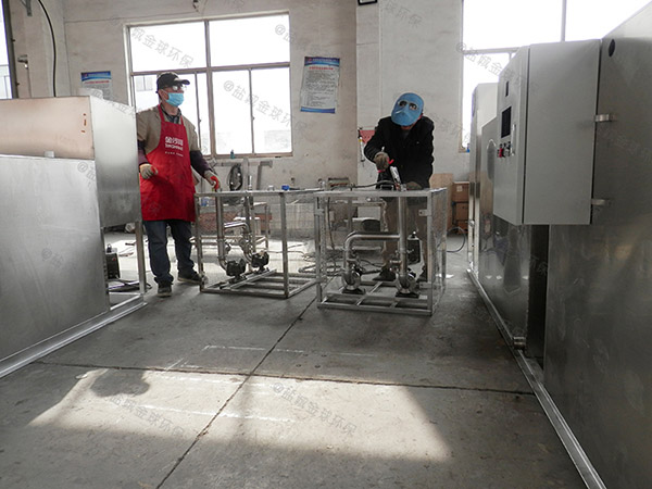 餐館地下式簡單油水分離器一體化操作規程