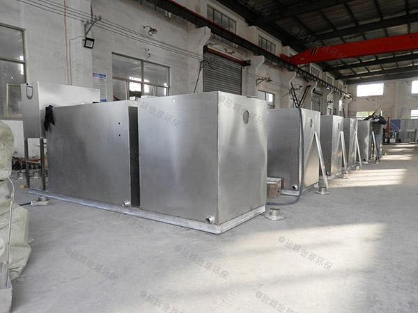 飯堂中小型室外自動化油水分離器設備工程施工方案