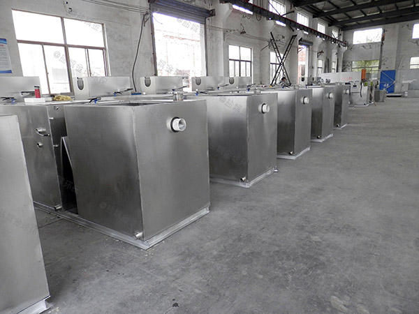 餐廚地下式全自動智能型油水分離器一體化施工圖