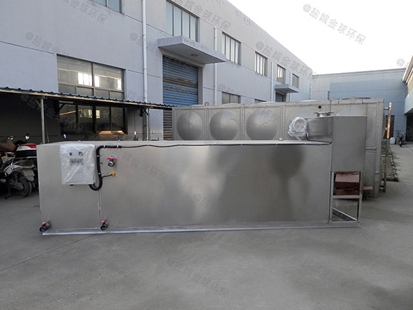廚房用地下式大型自動化油水分離器除臭定制