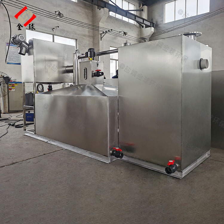 廚房用戶外多功能油水分離處理機器標志