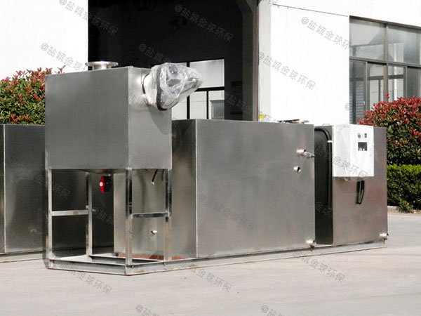 餐用中小型地上式全自動隔油池自動刮油的種類