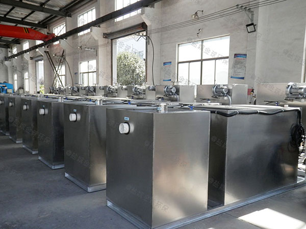 飲食業大型室內簡單提升隔油一體化設備什么牌子好