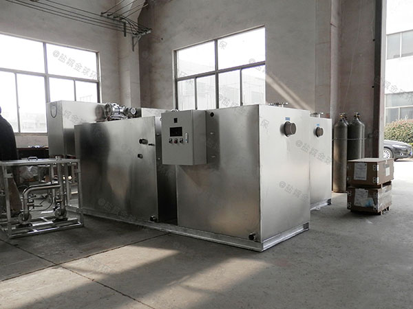 餐用中小型地埋機械一體化隔油設備的設計規范