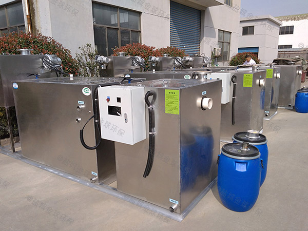 廚房大型分體式密閉隔油器安裝步驟
