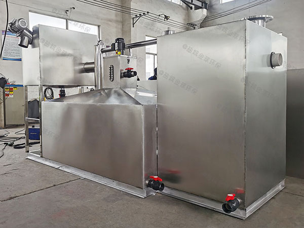 火鍋專用地下式中小型分體式水與油分離機器改造廠家