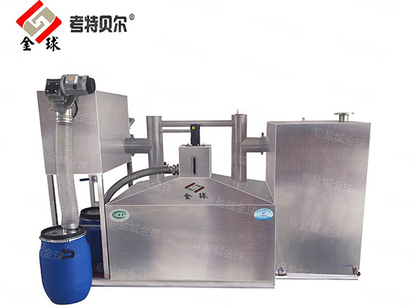 餐飲行業中小型地埋式自動提升成品油水分離器的處理效率