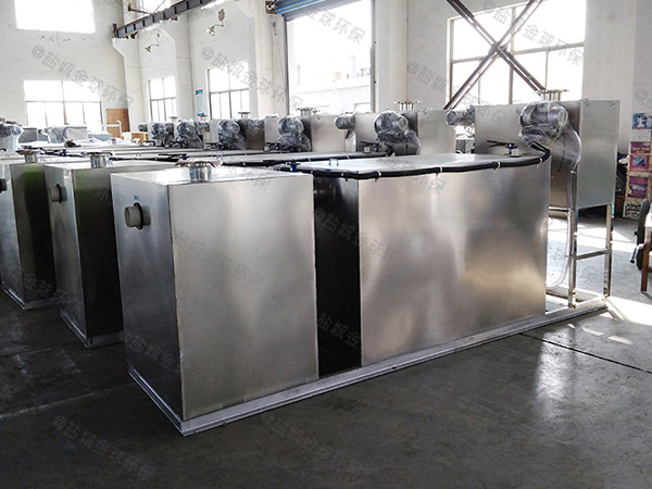 工廠食堂甲型隔懸浮物隔油池隔油器使用方法