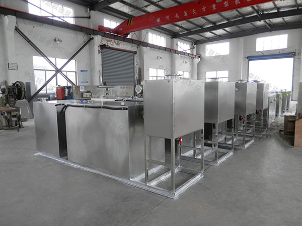 2號廚房下水泔水排污油水分離器構造