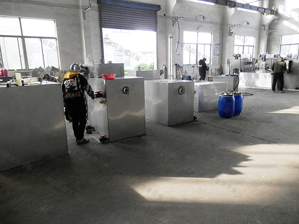 100人小餐飲用磚做隔油一體化提升設備工程施工方案