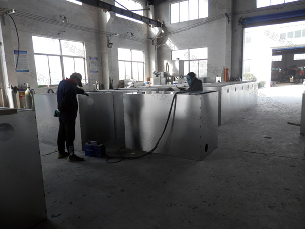 甲型小餐飲混凝土氣浮式隔油池的去除效率