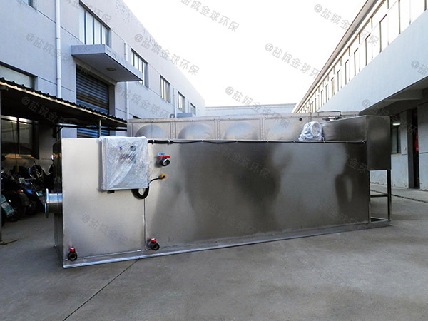 甲型餐廳廚房地溝污水密閉隔油器的設計計算