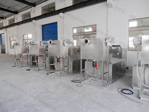 8噸的長寬高廚房下水廢水氣浮式隔油設備規格型號