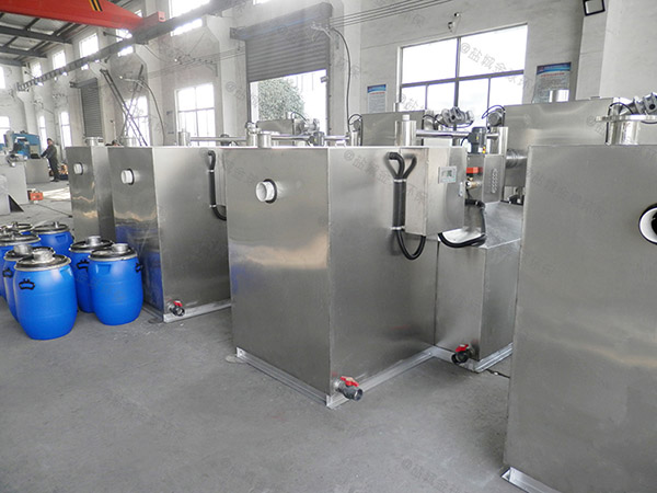 30立方餐廳用的潲水排水隔油器構造