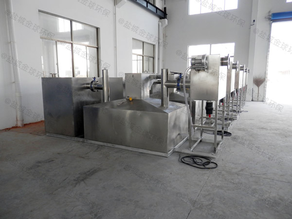 2號餐飲廚房水池潲水隔油一體裝置工程