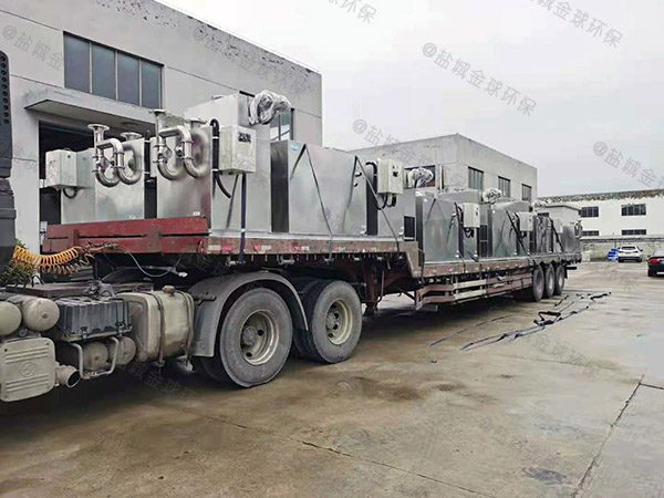 廚房洗菜盆下水廢水自動化隔油提污設備的去除率
