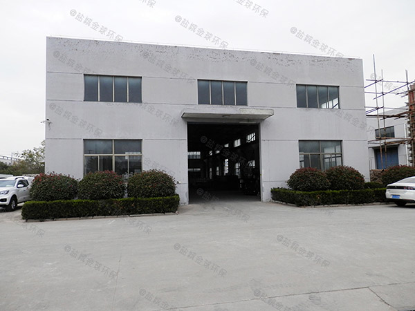 地埋智能化餐廳油水分離設備設計圖