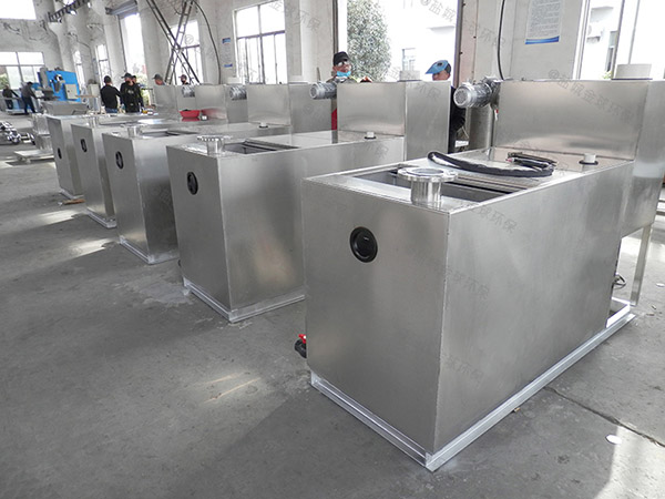 室外自動餐廚油污水分離器作用