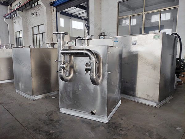 奶茶店電動污水隔油提升器氣味