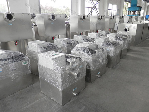 小區地下室密閉式污水隔油提升器安裝說明