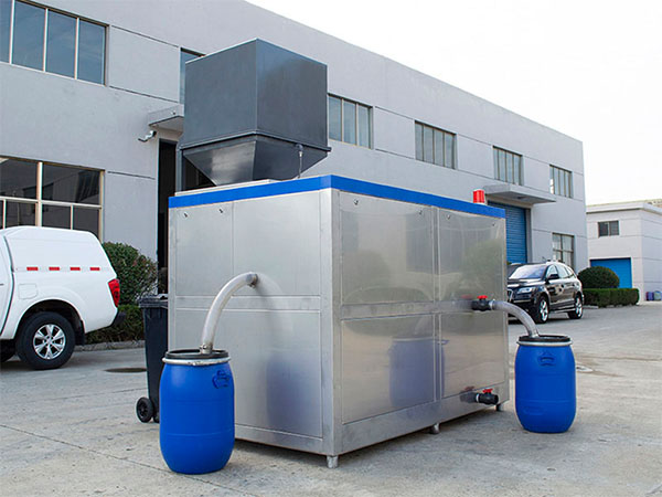 日處理10噸商用廚余垃圾油水分離機器生產廠家
