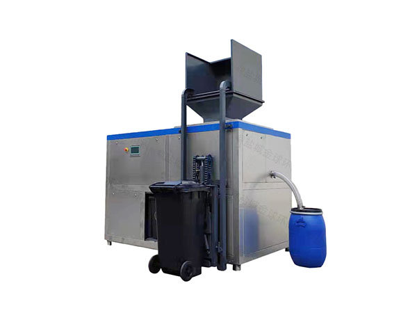 5噸商城廚房垃圾粉碎機器方案