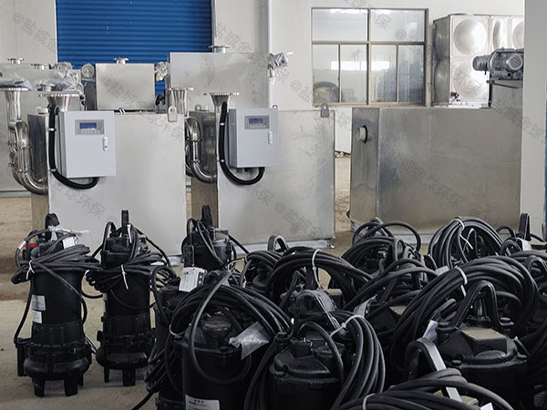 小區地下室電動家用污水提升機費電么
