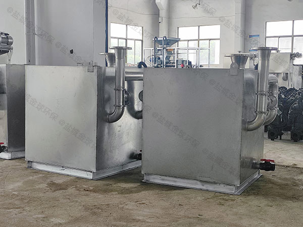 地下衛生間雙泵污水提升器怎么設計